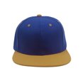 thumbnail image 2 of Top Headwear Flat Bill Adjustable Snapback Cap - Royal/Gold, 2 of 2