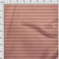 thumbnail image 4 of oneOone Cotton Jersey Maroon Fabric Asian Ikat Craft Projects Decor Fabric Printed By The Yard 58 Inch Wide, 4 of 4