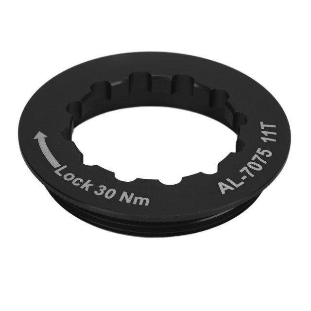 Cassette Lock Ring, Oxygen Resistant Non Drop Stable Cassette Lockring For Cycling Black,Red,Blue,Gold
