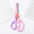 thumbnail image 2 of Clearance! beishanbush Home Decor Left Handed Scissor with Cap Blunt Tip Home Use Crafting Scissor Arts Cutting Paper Scissors Scissors One Size Multi-Color, 2 of 7