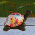 thumbnail image 2 of GROWTH TANK Lawn Turtle Collection Art Animal Models Garden Tortoise Statue Outdoor Tortoise F, 2 of 9