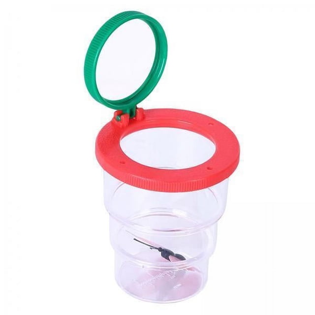 Bunblic Lot de 5-6 Loupe Anti-Insectes Jouet Éducatif pour Enfants Rouge 6 Pcs