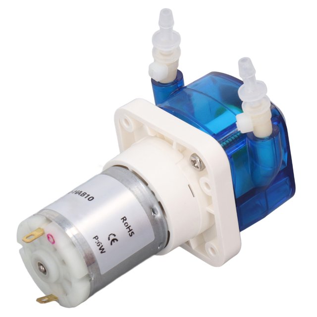 Mini Peristaltic Pump 180ML Per Minute Self Priming Liquid Dosing Pump for Laboratory Analysis ,Grading Filling and More