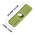 thumbnail image 3 of Kitchen Sink Drainage Pad | Washbasin Faucet Splash Guard | Quick-Dry Breathable Mat | Silicone, 12.6"x3.94", Anti-Slip, Easy Clean | Countertop for Water Retention, 3 of 9