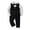 Black, variant on Toddler Boy Formal Gentleman Suits Formal Dress Shirt Vest Easter Baby Boy Outfit Baby Suit 18-24 Months