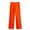 Orange, variant on LLYwey Sales Clearance Womens Tall Pants Ladies Straight Slim High Waist Casual Suit Pants New Full Length Pants Trousers Regular Fitted White L