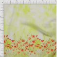 thumbnail image 1 of oneOone Cotton Poplin Fabric Leaves & Flower Panel Fabric Prints By Yard 42 Inch Wide, 1 of 3