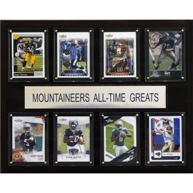 Plaque des Grands de Tous les Temps des West Virginia Mountaineers