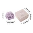 thumbnail image 2 of EGNMCR Room Decor, Home Decor Peony Scented Candle With Hand Gift Gift CANDLE Fragance Shaped Small Candle Scented candle, 2 of 2