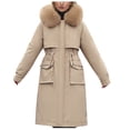 thumbnail image 1 of Birdeem Veste en Coton à Manches Longues pour Femmes Automne et Hiver, 1 of 1