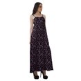 thumbnail image 3 of Moomaya All Over Printed A Line Sleeveless Womens Summer Party Dresses, 3 of 4
