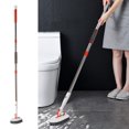 thumbnail image 1 of Tub Tile Cleaner Brush With Long Handle ,Shower Brush Cleaner Toolfor Bathroom Bathtub Toilet Floor Kitchen Baseboard Cleaner, 1 of 9