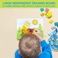 thumbnail image 4 of Sticker Books for Kids Children's Sticker Book Handdrawn Puzzle Puncture Painting Puzzle Books for Kids, 4 of 9