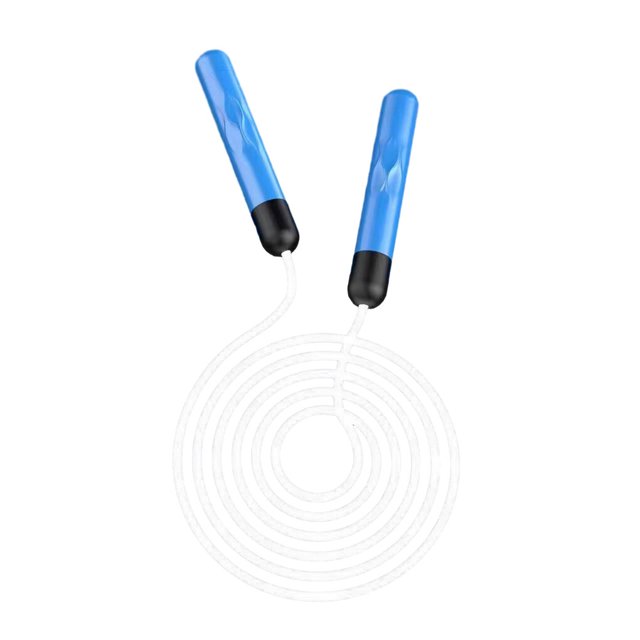 ziyahi Skipping Rope Jump Cable Fitness Prop Long-lasting Interesting Resilience Convenience Multicolored Sporting Equipment Blue