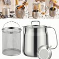 thumbnail image 1 of 68oz 304 Stainless Steel Deep Fryer Pot with Bask, 1 of 9