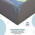 thumbnail image 4 of RDX Yoga Block Set, Non-Slip High-Density Eva Foam Brick for Pilates Flexibility Body Balance, Easy Grip Surface for Stability Strength Training Deepen Poses Exercise Office Home Gym, 23x15x9.8CM, 4 of 5