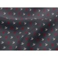thumbnail image 4 of oneOone Viscose Jersey Fabric Hash Sign Kasuri Printed Craft Fabric BTY 60 Inch Wide, 4 of 5