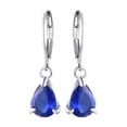 thumbnail image 1 of XZNGL Ladies Fashion Colorful Diamond Water Drop Stud Earrings Jewelry, 1 of 8