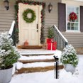thumbnail image 3 of Outdoor Christmas Decorations Snow Gauge, Snow Rod, Outdoor Measuring Instrument, Winter Wrought Iron Snow Gauge, Inches, Christmas Decoration, Outdoor Courtyard Stake, 3 of 6
