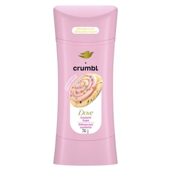 Dove Crumbl Aluminum-Free Deodorant Stick Confetti Cake 74 g | Limited Edition