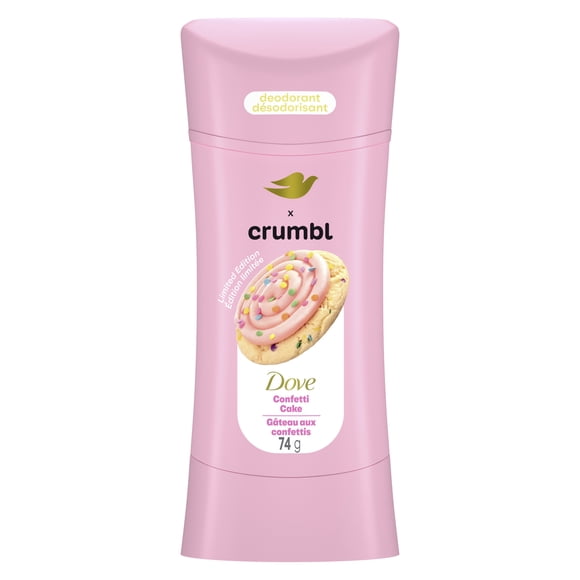 Dove Crumbl Aluminum-Free Deodorant Stick Confetti Cake 74 g | Limited Edition