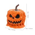 thumbnail image 3 of MVRLSH Liquidation! Bol à Bonbons Citrouille pour l'Halloween avec Tête pour Table et 18x18x14cm, 3 of 9
