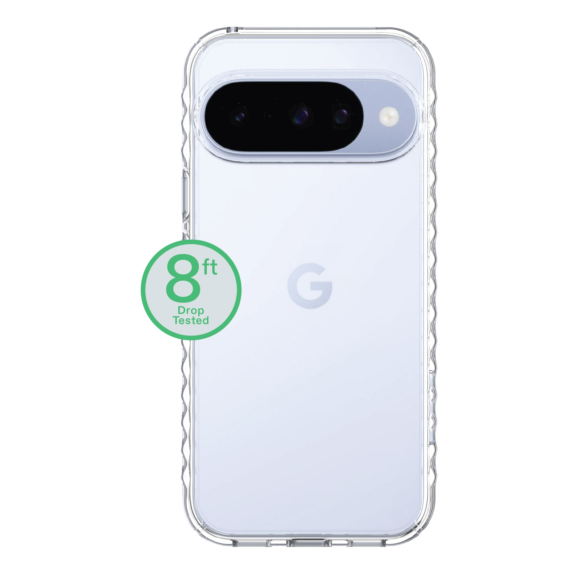 onn Coque transparente en gel stylisée pour Pixel 10