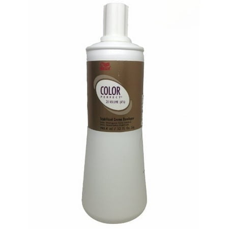 Wella Perfect 6 Percent Stabilized Cream Developer Hair Color, 32 Ounce