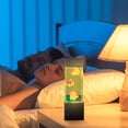 thumbnail image 4 of Fantasy USB/Battery Powered Jellyfish Tank Aquarium LED Lamp Lava Night Light (C), 4 of 8