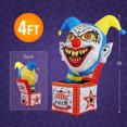thumbnail image 2 of Décoration Gonflable Halloween Circus Clown, 2 of 3