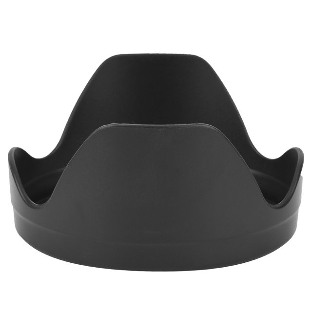 Lens Hood,EW-78E Plastic Mount Lens Plastic Lens Hood Camera Lens Hood Finely Tuned Performance