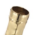 thumbnail image 4 of Unique Bargains Candle Shape Covers Sleeves Iron Candelabra Base Pale Gold 6 Count, 4 of 6