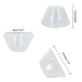 thumbnail image 3 of TIMIFIS Plastic Storage Box Green Seed Pod Kit Green Leafy Vegetables, Romaine and Butterhead Lettuce Seed Pod Kit (Kit 1: 30Pcs/Set (Seedling Cover. Stickers. Planting Basket) Kit 2: 30P, 3 of 8