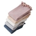 thumbnail image 4 of Newborn Baby Thigh High Sock, Infant Solid Color Crimp Socks Autumn and Winter Stocking, 4 of 5