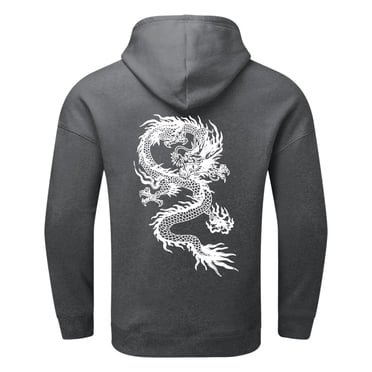 Ediodpoh Chandail à Capuchon pour Hommes d'Automne et d'Hiver avec Impression de Lettres au Dos, Lettres Surdimensionnées, Coupe Ample, Grande Taille, Chandail à Capuche, Haut, Blouse, Chandail pour Hommes, Gris Foncé, TG