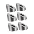 thumbnail image 1 of DYNWAVECA 6 Pcs Rondelle d'Angle Robuste 1/4 Pouce pour Bricolage Balustrade Escalier Poteau en Aluminium, 1 of 9