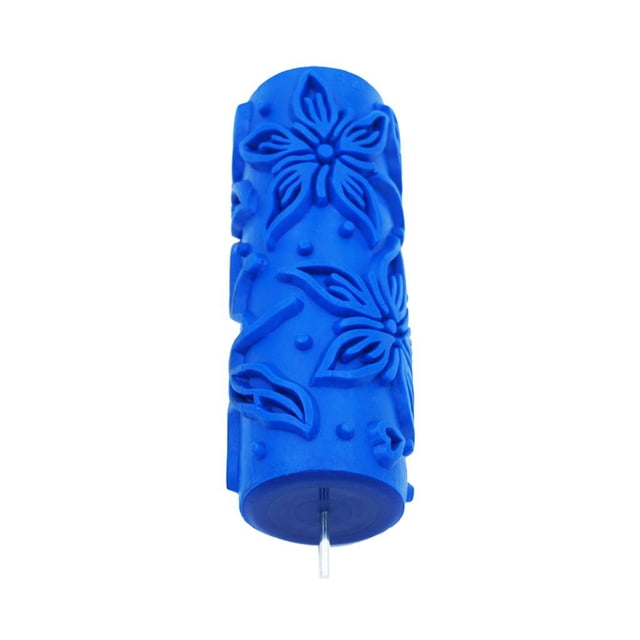 GUOOL 5'' Embossed Pattern Wall Painting Roller Home Decor Paint Brush Tool DIY #8 8