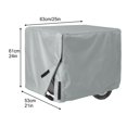 thumbnail image 1 of Waterproof Generator Cover,Fits Most Generators 5500-15000 Watt Grey, 1 of 3