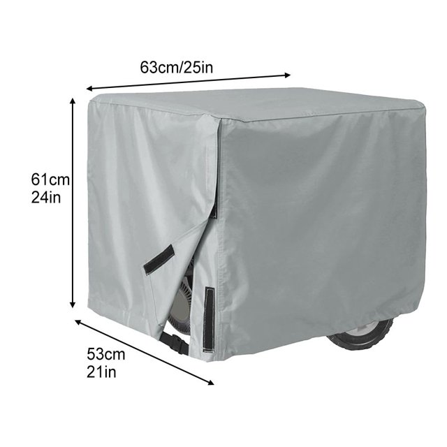 Waterproof Generator Cover,Fits Most Generators 5500-15000 Watt Grey