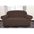 thumbnail image 1 of (75x88 Pouces) Housse Extensible pour Causeuse - Brun, 1 of 3