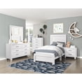 thumbnail image 2 of Lexicon Corbin Asian Hardwood Nightstand in White, 2 of 7