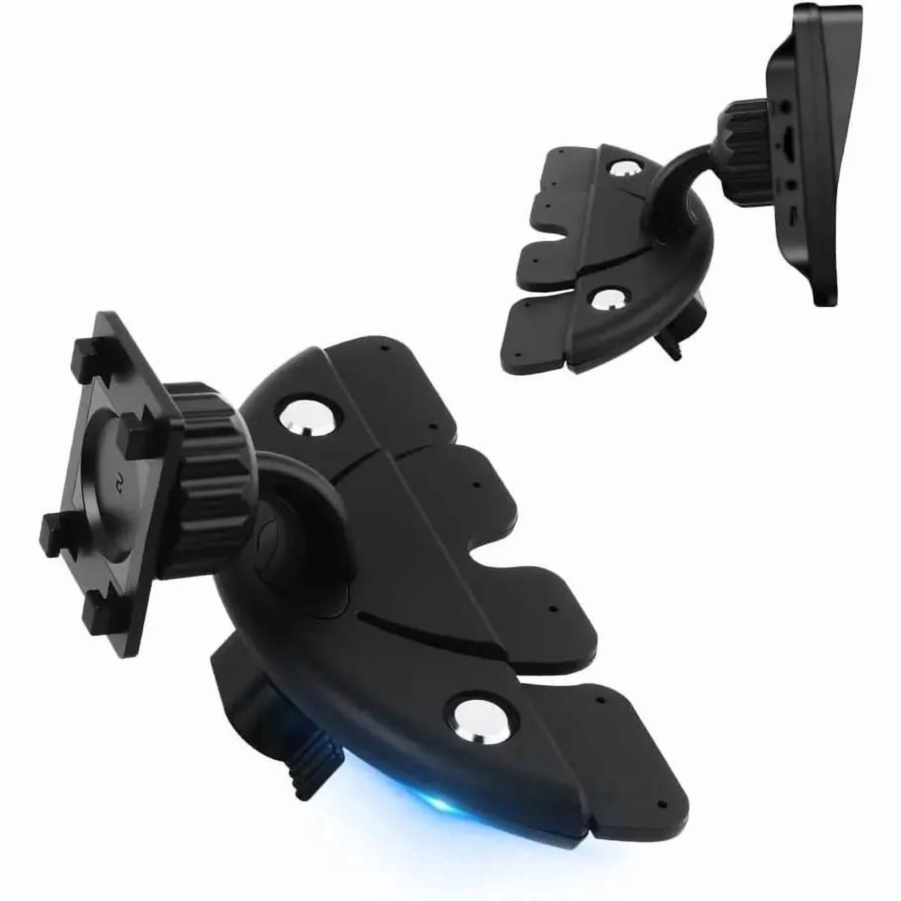 Car CD Slot Phone Mount, Staron Heavy Duty Car Phone Holder Clip for Navigation, Multi-Functional Air Vent Bracket for Smartphones Dashboard Windshield