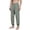 Army Green, variant on Casual Men's Loose Straight Slim Full Length Pants, Comfortable Outdoor Leisure Wear
