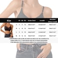 thumbnail image 2 of Kcodviy Womens Comfort Lightly Lined Compression Bra Seamless Wireless Triangle Bralette Womens Bras Front Closure Bra, 2 of 4