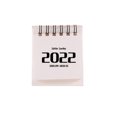 thumbnail image 1 of PVCS 2022 Calendrier de Bureau Étudiant Portable Bloc-Notes Ornement Décoration Blanc, 1 of 6