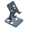 thumbnail image 3 of Cell Phone Stand, Adjustable Angle Folding Cell Phone Stand, Desktop Tablet Stand, Compatible with All Mobile Phones, Tablets for Home Travel Office, 3 of 7