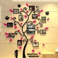 thumbnail image 3 of Family Frames Wall Decor 3D Diy Photo Frame Tree Pvc Wall Decal Family Sticker Mural Art Home Room Decor Family Tree Photo Frames Family Photo Frames for Wall Family Tree Wall Sticker, 3 of 9