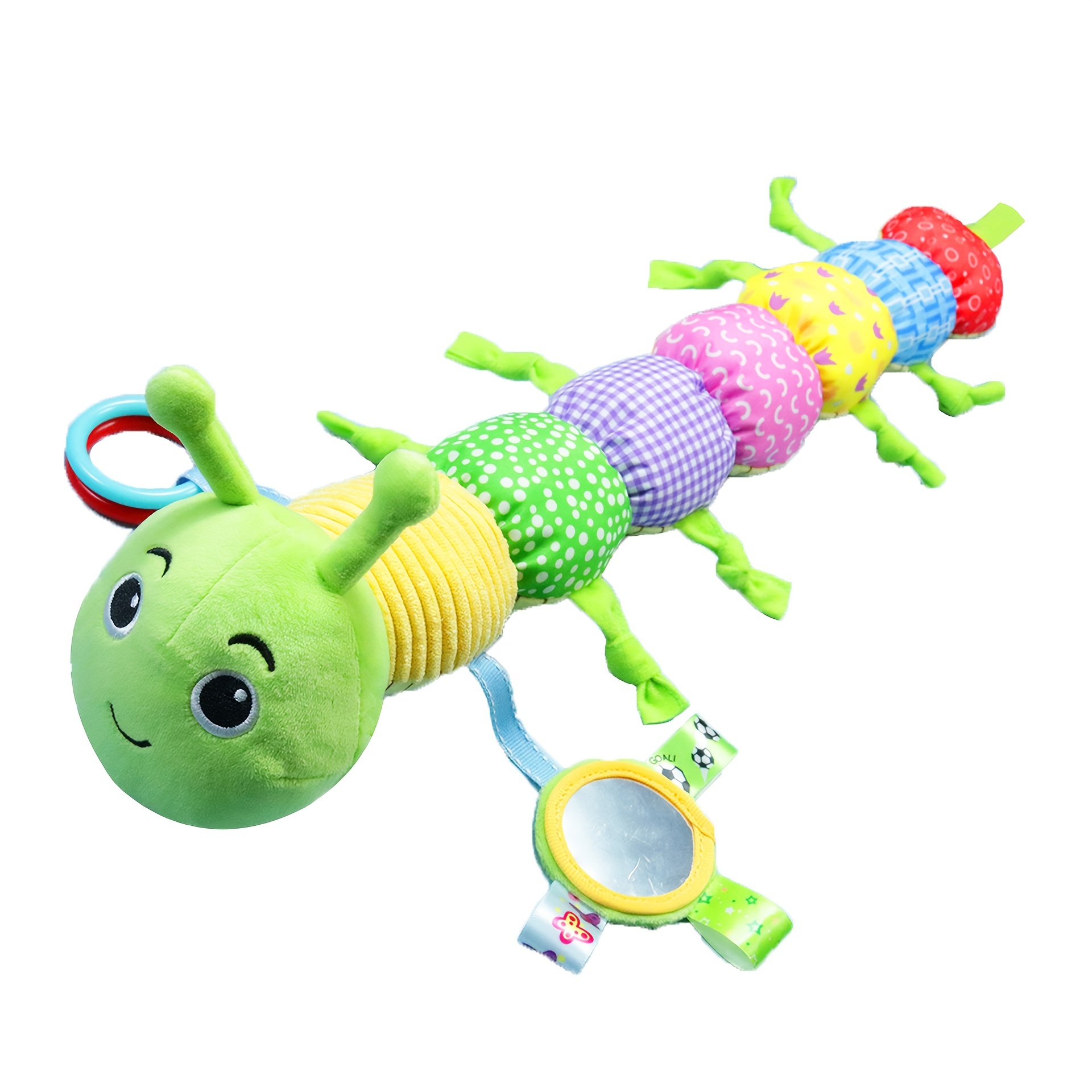 Jouets pour Bébé Peluche Apaisante Caterpillar Poupée Musicale Casse-Tête