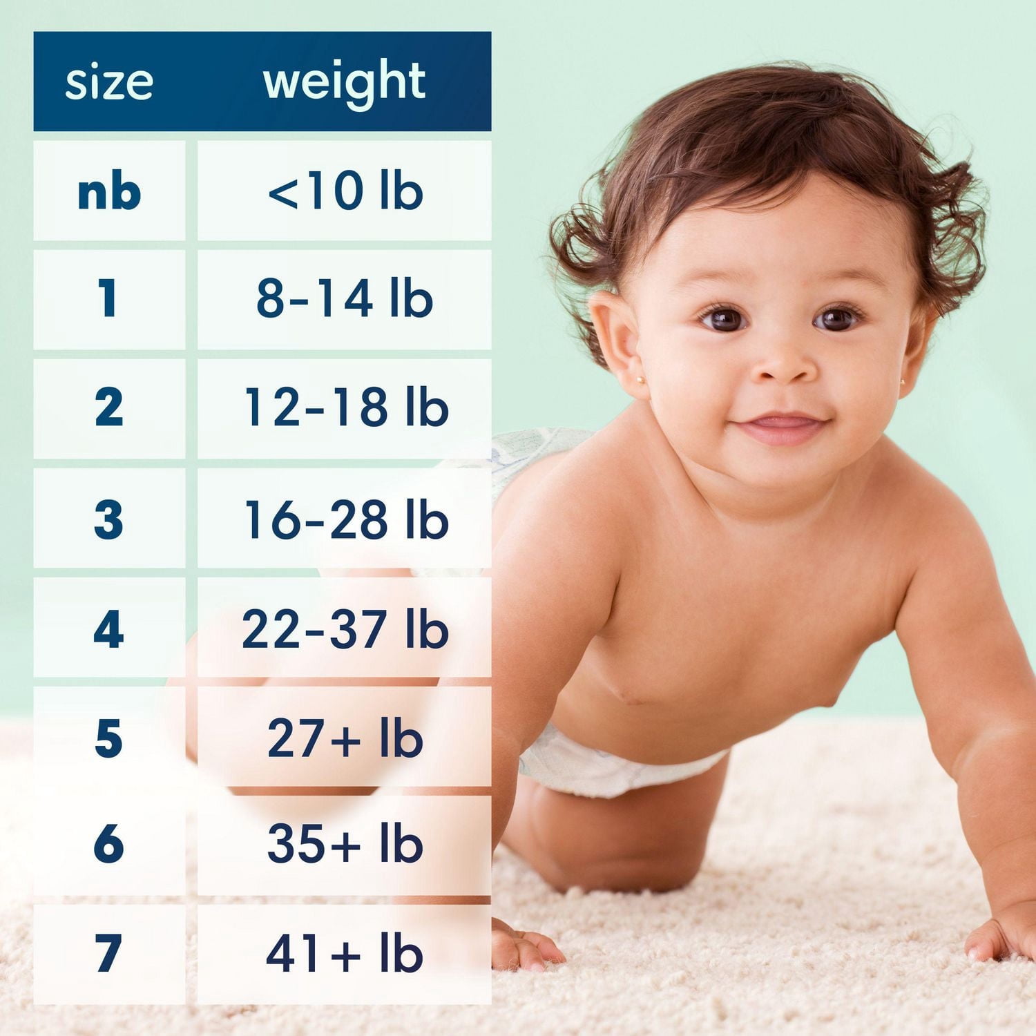 Pampers Pure Couches pour Bébé, Taille 6 (35+ lbs), 108, jusqu'à 100 % Anti-Fuites, Couches Douces Hypoallergènes de Qualité Supérieure