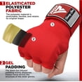 thumbnail image 1 of RDX Bandeaux de Boxe pour les Mains Gants Intérieurs Rapides 75 cm Sangles de Poignet Longues Rembourrées, 1 of 8